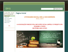Tablet Screenshot of epis.agsobreira.org
