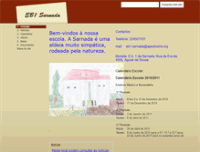 Tablet Screenshot of eb1sarnada.agsobreira.org