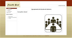 Desktop Screenshot of conselhogeral.agsobreira.org